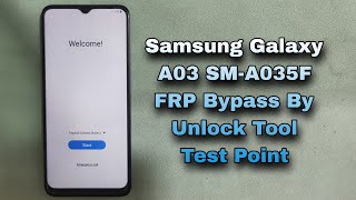 Samsung A03 SMA035F FRP Bypass Android 13 U4 By Unlock Tool TPoint [upl. by Brunhilde619]