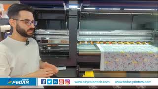 fedar FD6198E Digital Textile Printer for Factory Business Order sublimation paperprinter [upl. by Knobloch]