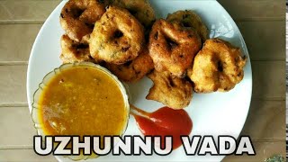 Uzhunnu Vada recipe in malayalamMedu Vada Kerala style [upl. by Fadden]