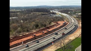 PENNDOT Drilling and Blasting 422 Highway Expansion [upl. by Eenot]