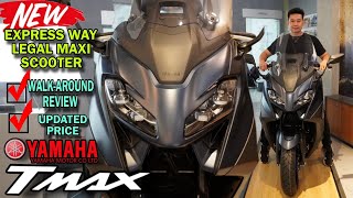 YAMAHA TMAX 560 Express Way Legal Maxi Scooter [upl. by Audwin]