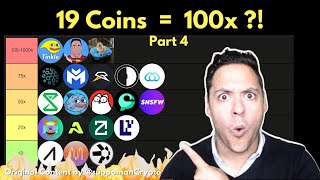 🔥19 TOP Crypto Coins with 1001000x Potential   Part 4 🚀 [upl. by Manfred]