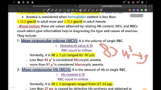 L2 physiology Anemia and polycythemia HPS 43 [upl. by Burnham]