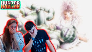 MERUEM Y KOMUGI 💔😭 REACCION A HUNTER X HUNTER CAPITULOS 134 Y 135  HxH Episodes 134135 Reaction [upl. by Krischer175]