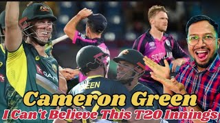 CAMERON GREEN I Cant Believe This T20 Innings😱 AUS VS SCO 3rd T20 Match [upl. by Ahtela30]