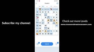 Crossword Master Level 9 Answers  Crossword Master Puzzle 9 [upl. by Henke59]