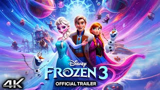 FROZEN 3 Teaser Trailer 2  4K ULTRA HD 2025  Disney Animation Studios ❄️✨ [upl. by Elfrieda]