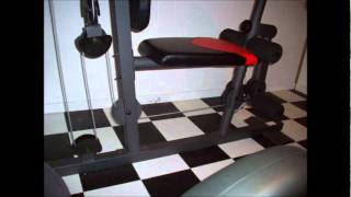 Weider 2980 214 lb Stack Home Gym [upl. by Yanarp]