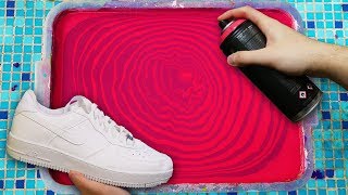 HYDRO Dipping AIR FORCE 1s  5 [upl. by Anneis]