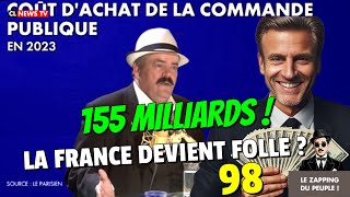 155 Milliards  Coût des achats publics de lÉtat en 2023 La France devient folle  98 [upl. by Alejna585]