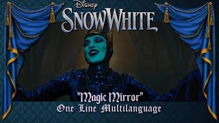 Snow White 2025 quotMagic Mirrorquot  One Line Multilanguage [upl. by Aramat]