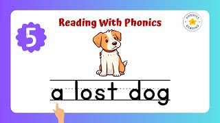 Reading with Phonics  Lesson 5  phonicsreading [upl. by Epner]