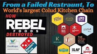 Inside Rebel Foods Disrupting Cloud Kitchens  Cloud Kitchen Business model [upl. by Ahsinnor364]