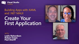 Create Your First Application 2 of 18  Building Apps with XAML and NET MAUI [upl. by Kaasi]