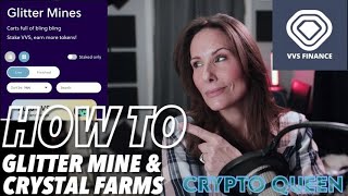 VVS Finance Quick Glitter Mining Tutorial The Cliff’s Notes [upl. by Ringler]