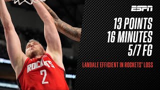 Jock Landale scores 13 points in 16 minutes for Houston Rockets  Full Highlights NBA [upl. by Aitenev]