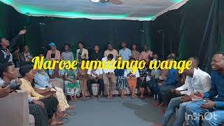 KU MUSARABA cover by HYSSOP CHOIR ADEPR KIRUHURA Lyrics video [upl. by Kenimod]