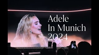 Adele In Munich 2024 [upl. by Dole]