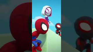 Spidey per il potere del trio  Marvel Spidey e i suoi fantastici amici shorts [upl. by Mirabelle]