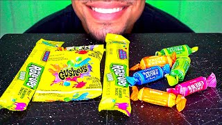 ASMR Eating Candy No Talking Mukbang Jerry Food Treats Party Gushers Fruit Roll Ups Chews Snacks [upl. by Oralia524]