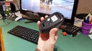 Rechargeable Wireless Keyboard and Mouse Review [upl. by Irwin]