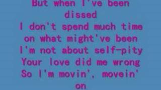 celine dion  misled  lyrics [upl. by Jacinda]