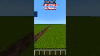 Minecraft ama flash oldum beniöneçıkarkomikkeepupmurderdrones [upl. by Doss]