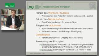 Prinzipienorientierte Ethikberatung Ein Leitfaden für ethische Fallbesprechungen [upl. by Inna]