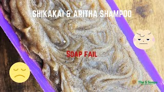 PART 1 Shikakai amp Aritha shampoo amp conditioning soap  BTMS 50 panthenol amp silk The S Soaps [upl. by Ardolino627]