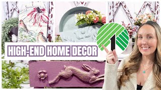 Insanely HIGHEND Dollar Tree SPRING diys 2024  Dollar Tree home decor crafts [upl. by Neilla]