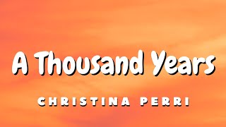 Christina Perri  A Thousand Years [upl. by Asilrahc438]