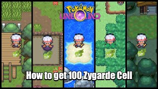 All 100 Zygarde Cell Locations  Pokemon Unbound v2111 [upl. by Aerdnaed]