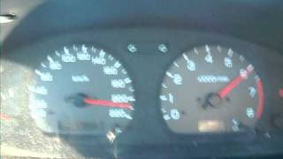 Nissan Almera N15 SR 14 Top Speed [upl. by Adieren]