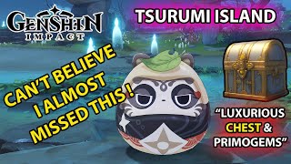 Genshin Impact  All Spirit Locations Hidden Quest in Tsurumi Island 100 Full Guide [upl. by Schoenburg54]