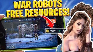 How to get unlimited GOLD in War Robots 2024 AndroidiOS War Robots Silver amp Gold [upl. by Okorih]