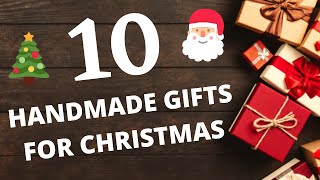 10 AWESOME HANDMADE CHRISTMAS GIFT IDEAS 2020  DIY GIFTS FOR CHRISTMAS  GIFT MAKING AT HOME [upl. by Hnirt687]