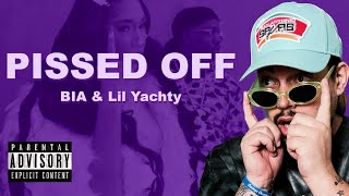 Reacting to BIA X Lil Yachty “PISSED OFF” FOR THE FIRST TIME [upl. by Neelyaj546]