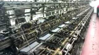 Gio Factory Fully Fashioned Stockings Seaming Process [upl. by Leonsis]