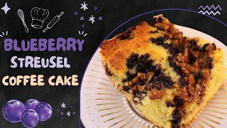 Recipes using cake mixes 59  Blueberry Streusel Coffee Cake [upl. by Norat488]