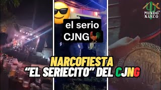 VIDEO DE NÄRCO FIESTA DEL «EL SERIECITO» LÏDER DEL quotCJNĜquot [upl. by Inus]