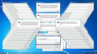 Windows 7 Crazy Error 1080p60 w Aero Glass [upl. by Einor]