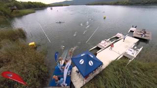 71a Travessia de lEstany de Banyoles 2014 [upl. by Ynohtnad]