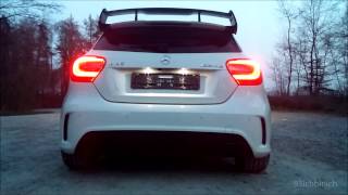 Mercedes A45 AMG Aerodynamik Paket Edition 1 LOUD Soundcheck [upl. by Rushing267]