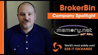 BrokerBin Company Spotlight MemoryNet [upl. by Halsy]