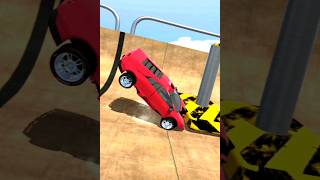 Lamborghini Car Crashing 25  Mega Car Crash Simulator  shorts gaming mysterxgaming [upl. by Alohcin841]