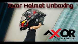 Axor Apex Venomous helmet unboxing  Best helmet under 5000 Rs  Detailed review [upl. by Gnud]