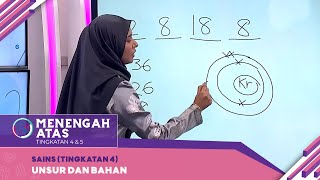 Menengah Atas 2022  Sains Tingkatan 4  Unsur dan Bahan [upl. by Nyltiac985]