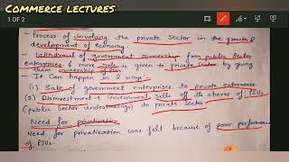 privatisation  need for privatisation  class 12 Indian economic development [upl. by Maje]