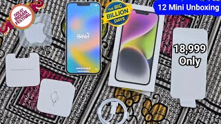 iPhone 12 Mini Only 18999 Unboxing  Flipkart Big Billion Days Amazon Great Indian Festival  Scam [upl. by Theobald]