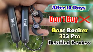 boat rocker 333 pro review  boat 333 pro  boat neckband review  boat neckband under 1500 rupees [upl. by Barclay]